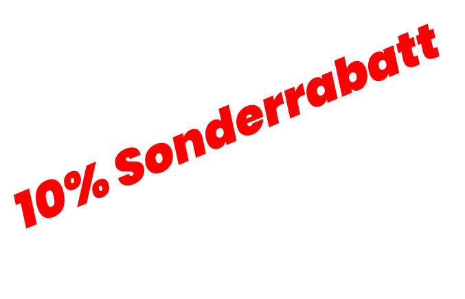 10% Sonderrabatt für Buchungen bis 15.April 2026
